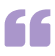 quote icon